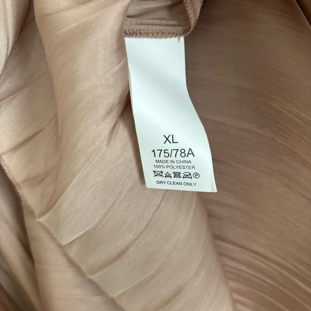 kate spade Pleated Midi Skirt in Camel